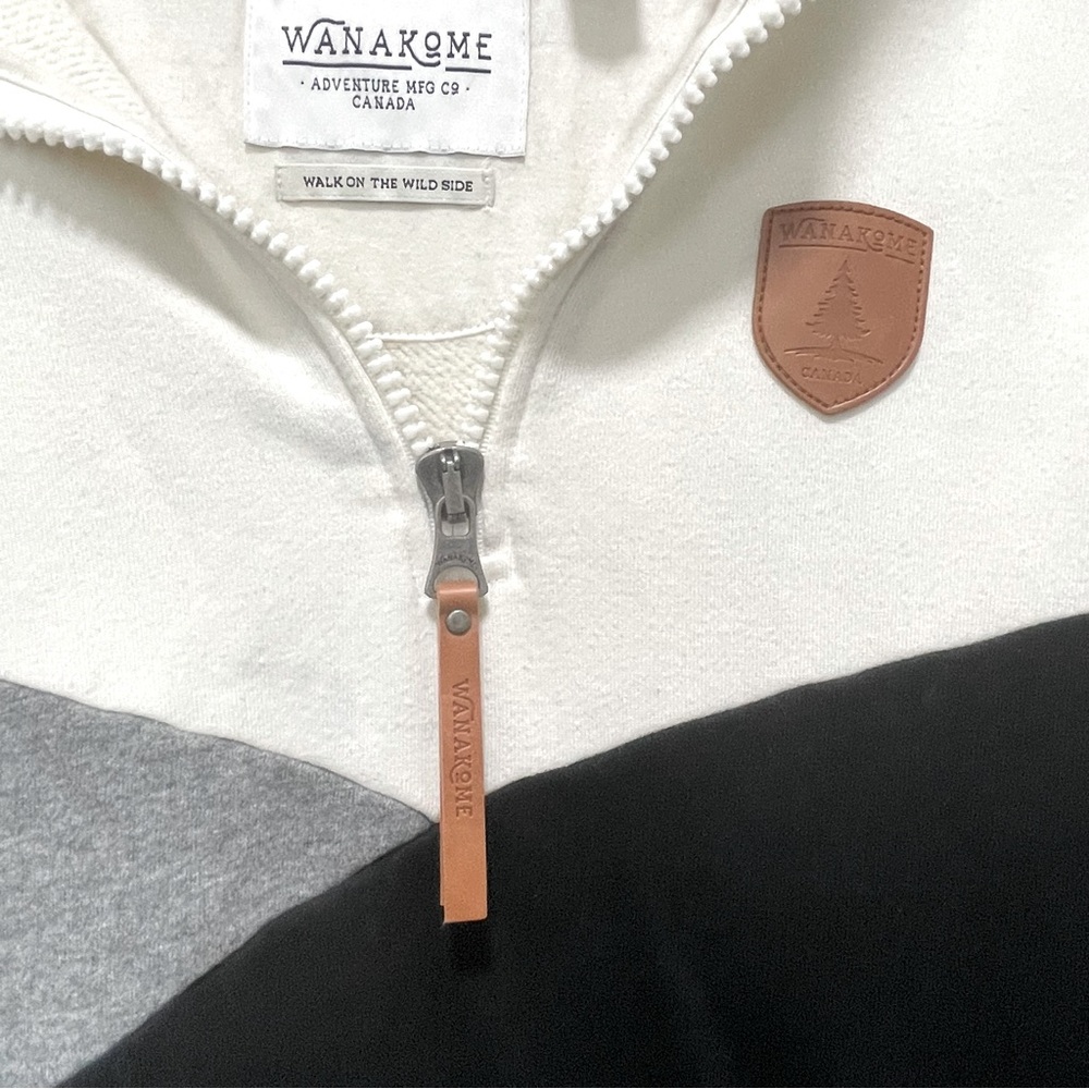 Wanakome 1/4 zip hoodie - Picture 4 of 7